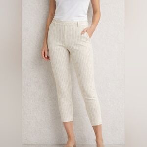 NWT.Jules & Leopold  Striped Women's Stretcable Pants. Fits M/L